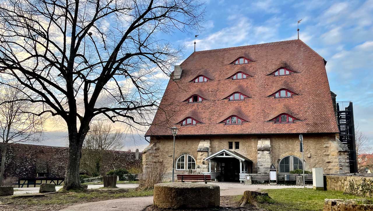 Die Jugendherberge in Rothenburg ob der Tauber