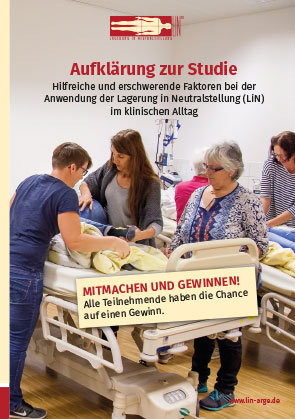 Titelseite des Flyers zur Studie